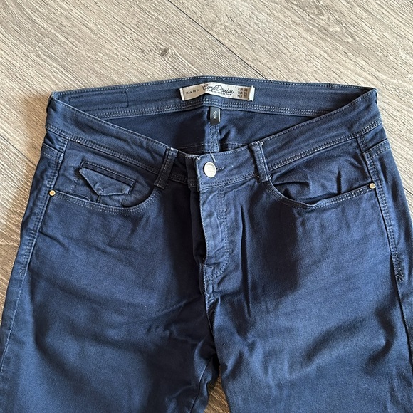 Zara Core Denim Navy Jeans Size 6 - Picture 4 of 5